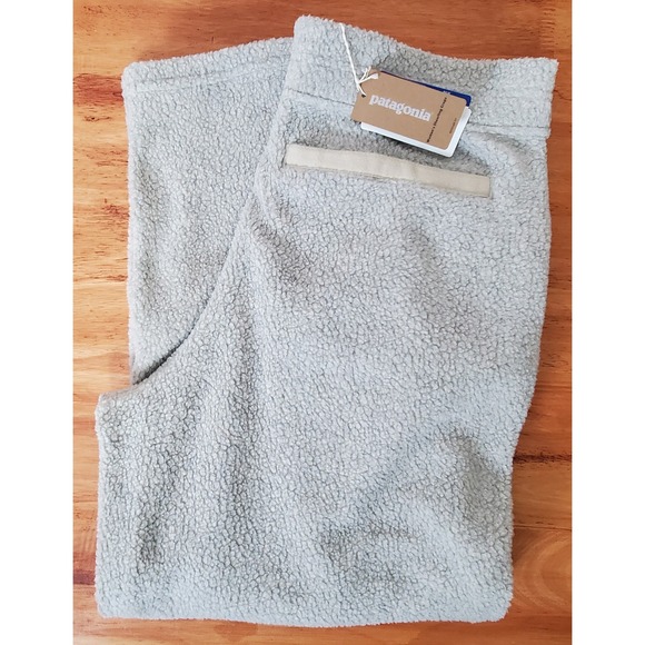 Patagonia Pants - NWT Patagonia‎ Women's Shearling Crops Pants Natural Color Large Elastic Waist